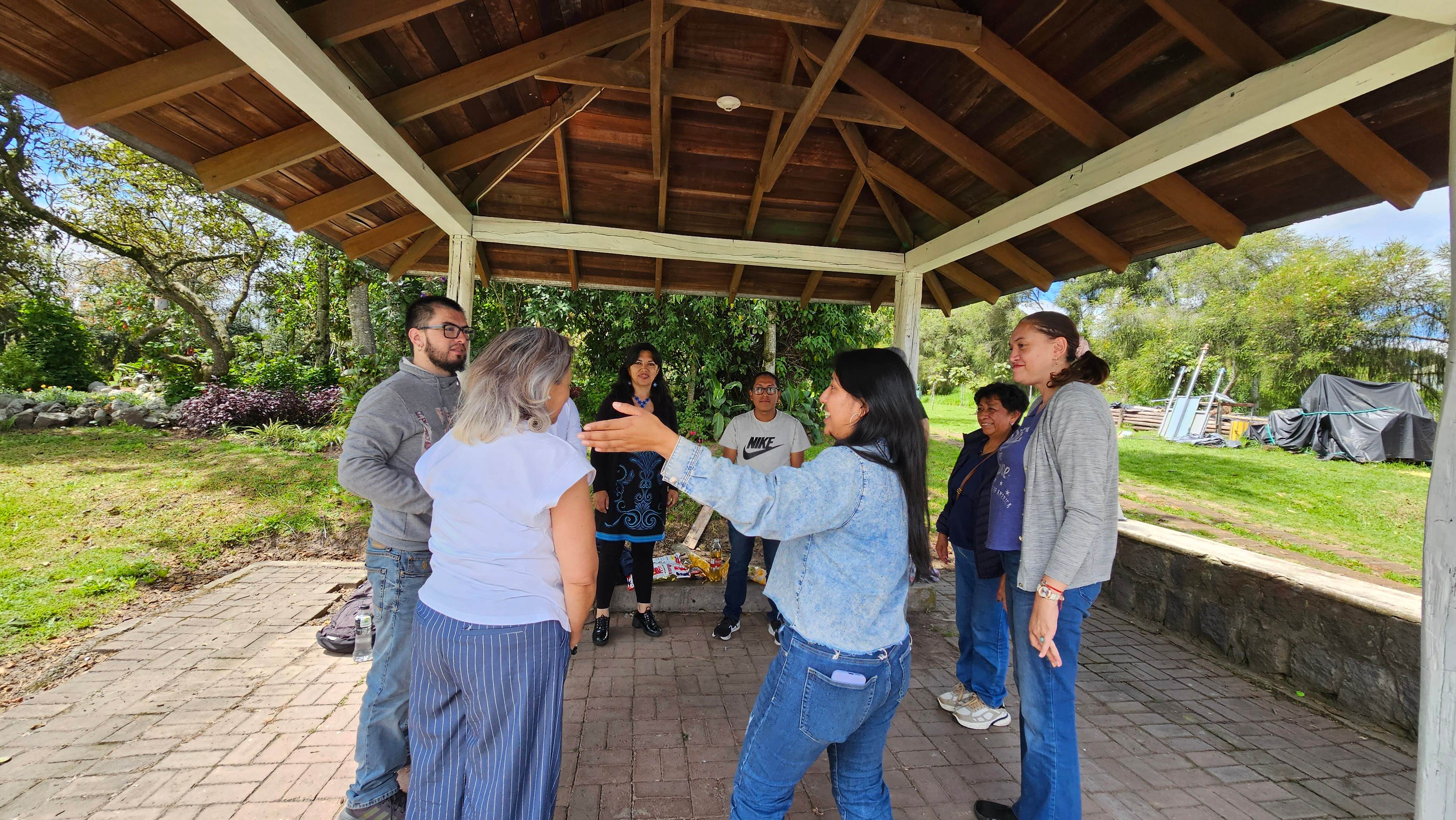 Actividad terapéutica al aire libre